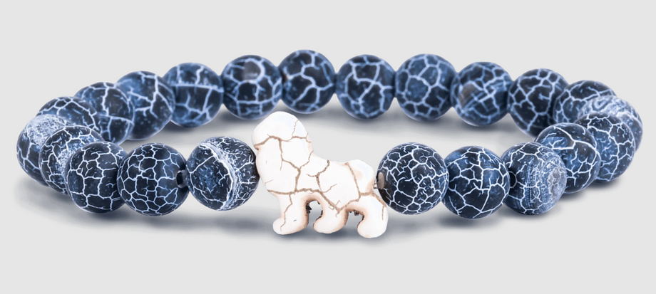 Buy a Mens Very Beautiful Lion Bracelet With Electroforming online shopping